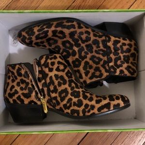 Sam Edelman Leopard Print Bootie